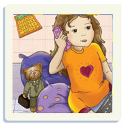 ניקול יודעת הכל - איור ספר